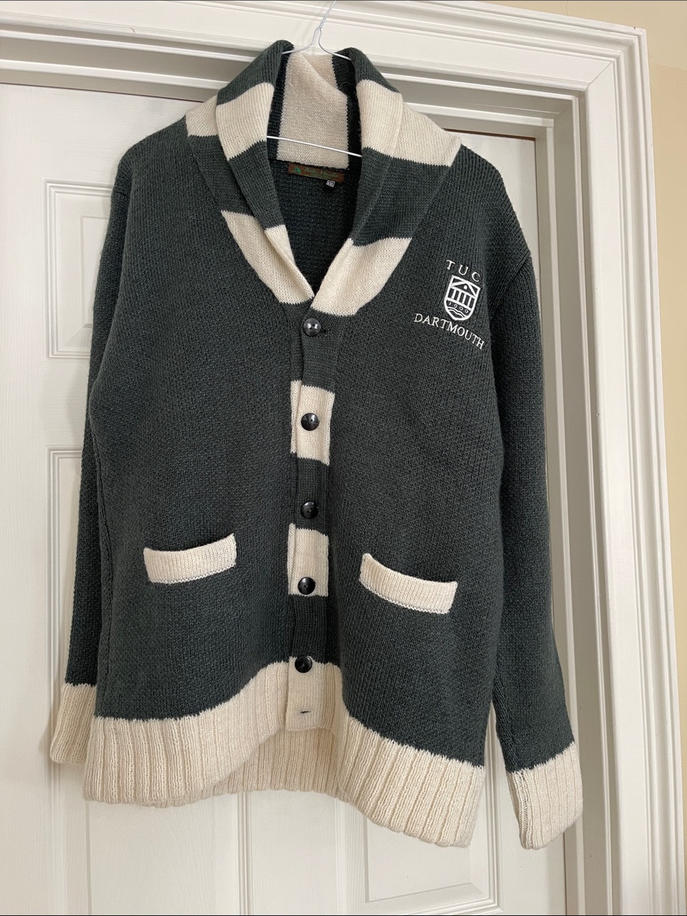 Dartmouth/Tuck Men’s cardigan